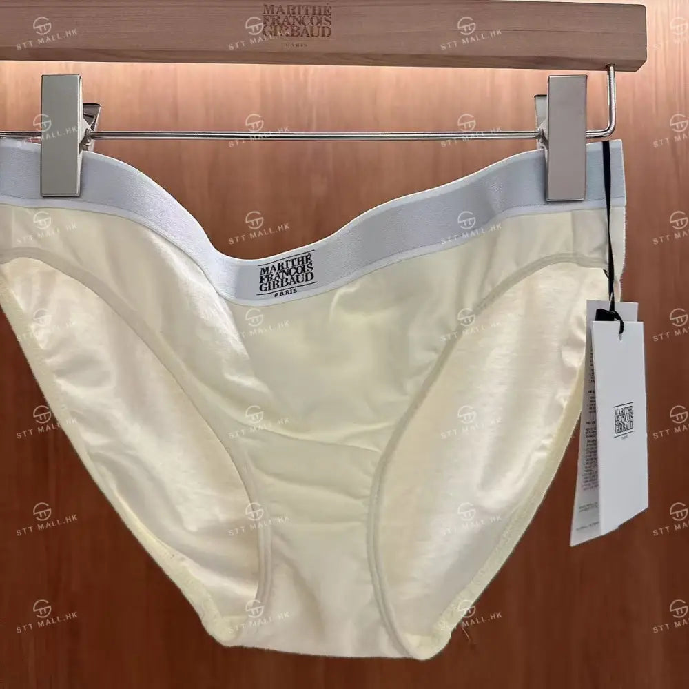 韓國 Marithe Francois Girbaud Underwear W Classic Logo Eband Hipster【MD099】 Ivory / S 一般商品