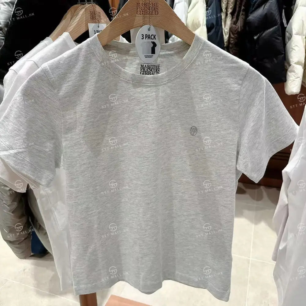 韓國 Marithe Francois Girbaud W 3 Pack Logo Tee【MD192】 一般商品