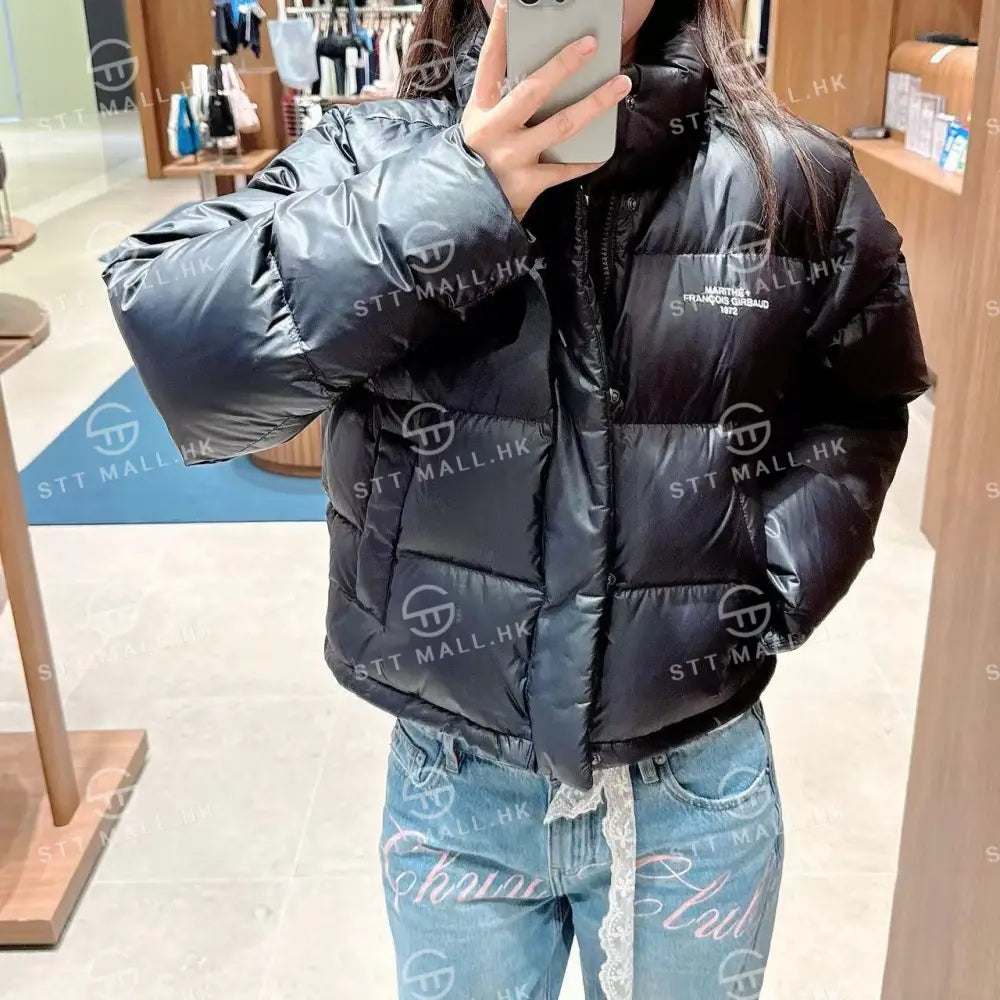 韓國 Marithe Francois Girbaud W Basic Crop Down Jacket【MD060】 一般商品