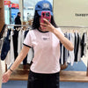 韓國 Marithe Francois Girbaud W Classic Logo Ringer Tee【MD153】