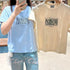 韓國 Marithe Francois Girbaud W Classic Logo Tee【MD046】 Light Beige / S 一般商品