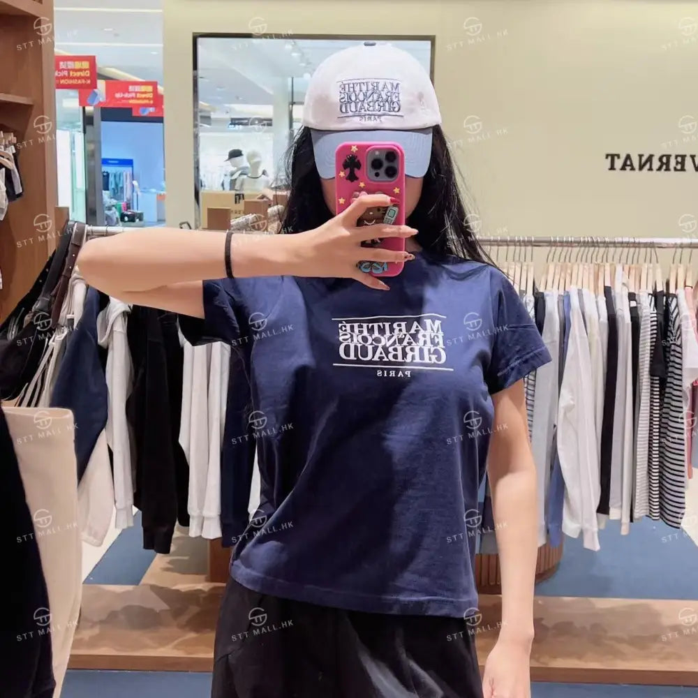 韓國 Marithe Francois Girbaud W Classic Logo Tee【MD046】 一般商品