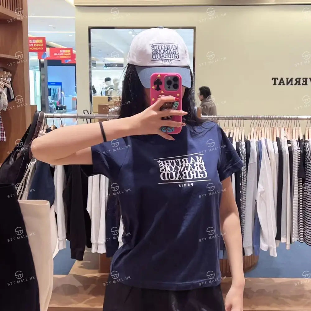 韓國 Marithe Francois Girbaud W Classic Logo Tee【MD046】 一般商品