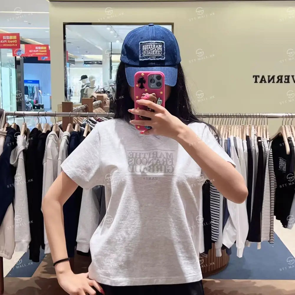 韓國 Marithe Francois Girbaud W Classic Logo Tee【MD152】 一般商品