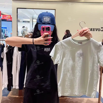 韓國 Marithe Francois Girbaud W Small Classic Logo Tee【MD150】 Light Green / S 一般商品