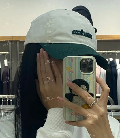 韓國 Markm BASIC LOGO TWO TONE BALL CAP【MA001】 - STT Mall HK 靚太網購