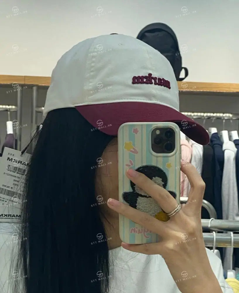 韓國 Markm BASIC LOGO TWO TONE BALL CAP【MA001】 - STT Mall HK 靚太網購