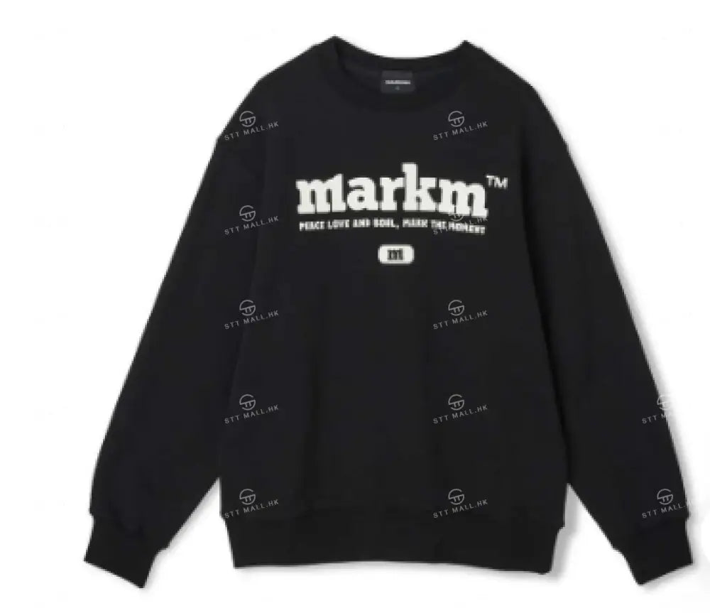 韓國 Markm BIG LOGO CREW NECK SWEATSHIRT【MA042】 - STT Mall HK 靚太網購