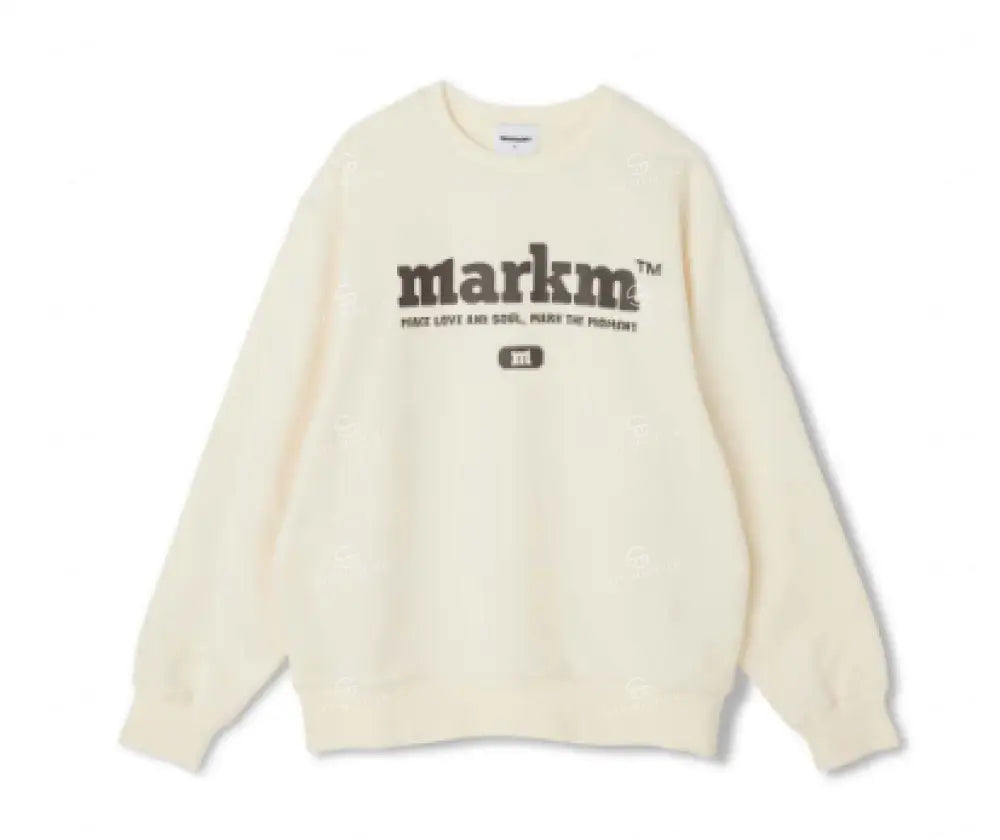 韓國 Markm BIG LOGO CREW NECK SWEATSHIRT【MA042】 - STT Mall HK 靚太網購