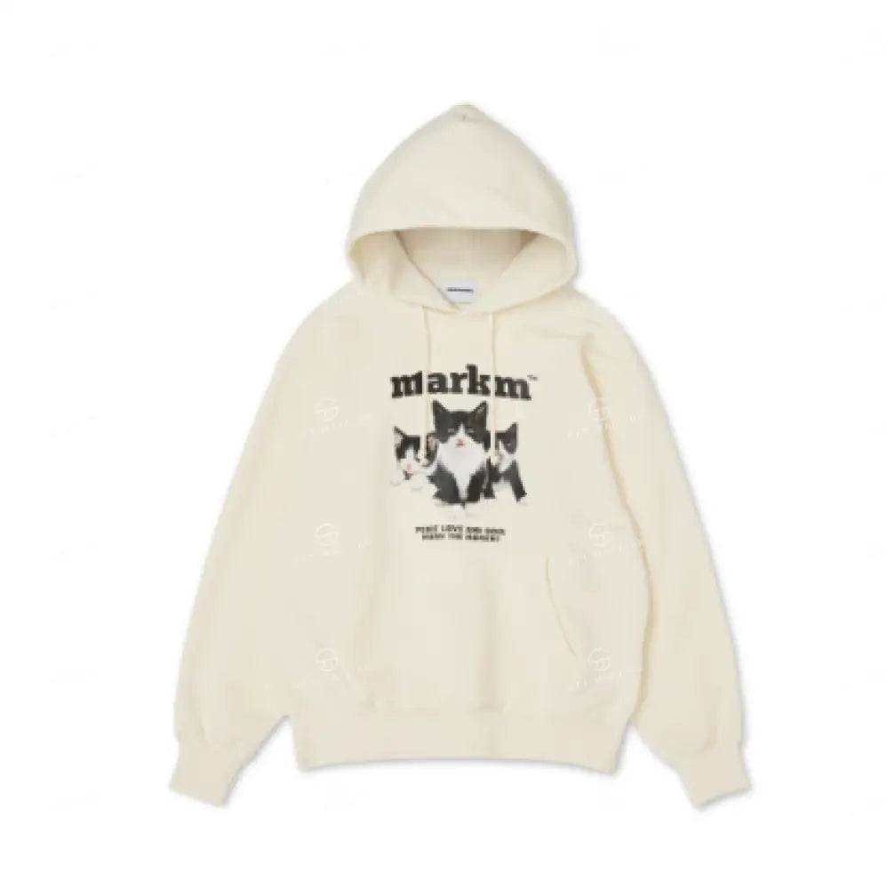 韓國 Markm KITTEN PULLOVER HOODIE【MA049】 - STT Mall HK 靚太網購