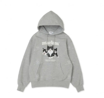韓國 Markm KITTEN PULLOVER HOODIE【MA049】 - STT Mall HK 靚太網購