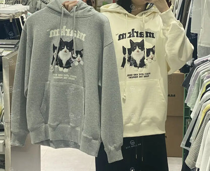 韓國 Markm KITTEN PULLOVER HOODIE【MA049】 - STT Mall HK 靚太網購