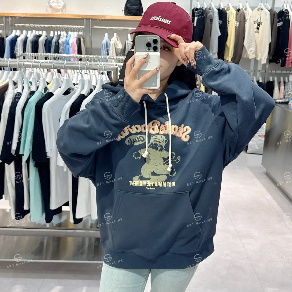 韓國 Markm MARKO SKATEBOARD GRAPHIC HOODIE【MA069】 一般商品