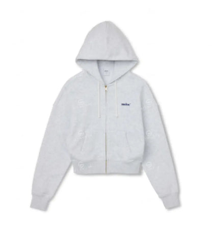 韓國 Markm SMALL LOGO CROP HOOD ZIP UP【MA065】 - STT Mall HK 靚太網購