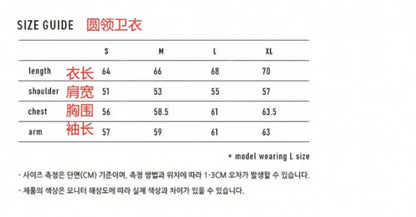 韓國 Markm TEDDY BEAR CREWNECK SWEATSHIRT【MA107】 一般商品