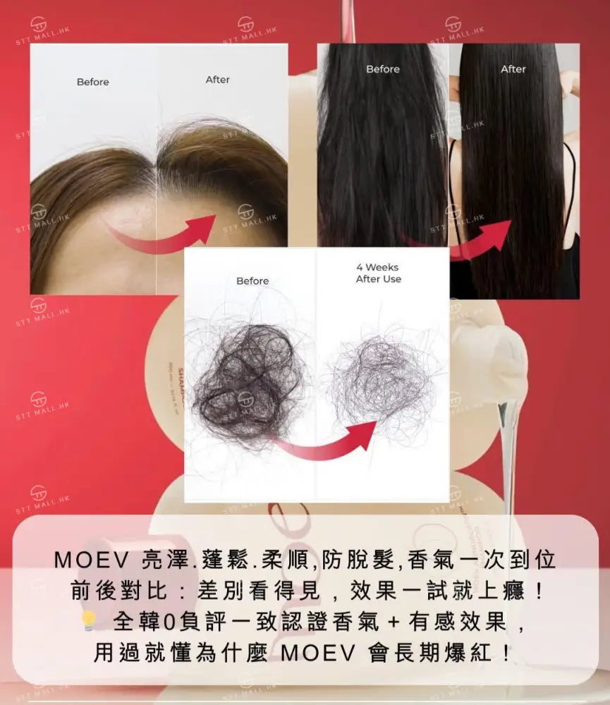 韓國 Moev 蘋果防脫洗護三部曲【SE407】 一般商品