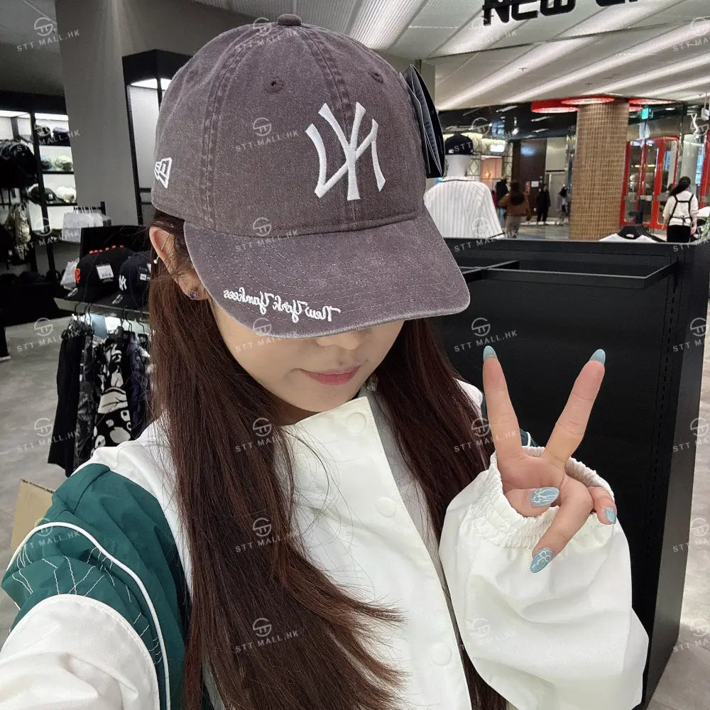 韓國 New Era 930 ACID WASH VISOR 軟頂【NE142】 CHARCOAL / SM 一般商品