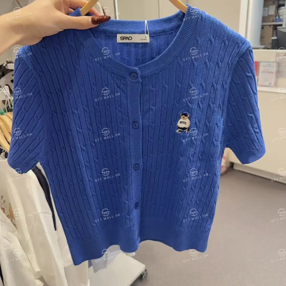 韓國 SPAO Cable Crop Cardigan【SP085】 一般商品