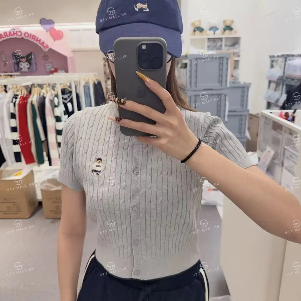 韓國 SPAO Cable Crop Cardigan【SP085】 一般商品