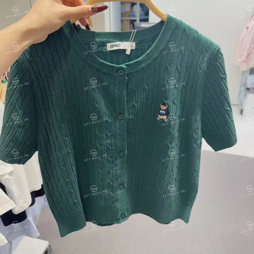 韓國 SPAO Cable Crop Cardigan【SP085】 一般商品
