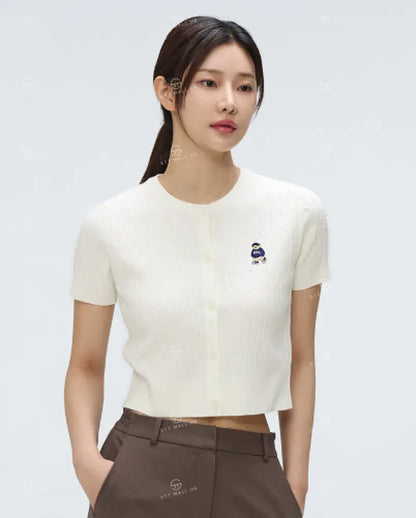 韓國 SPAO Cable Crop Cardigan【SP085】 一般商品