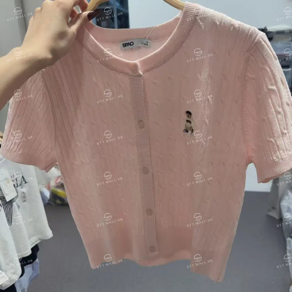 韓國 SPAO Cable Crop Cardigan【SP085】 一般商品