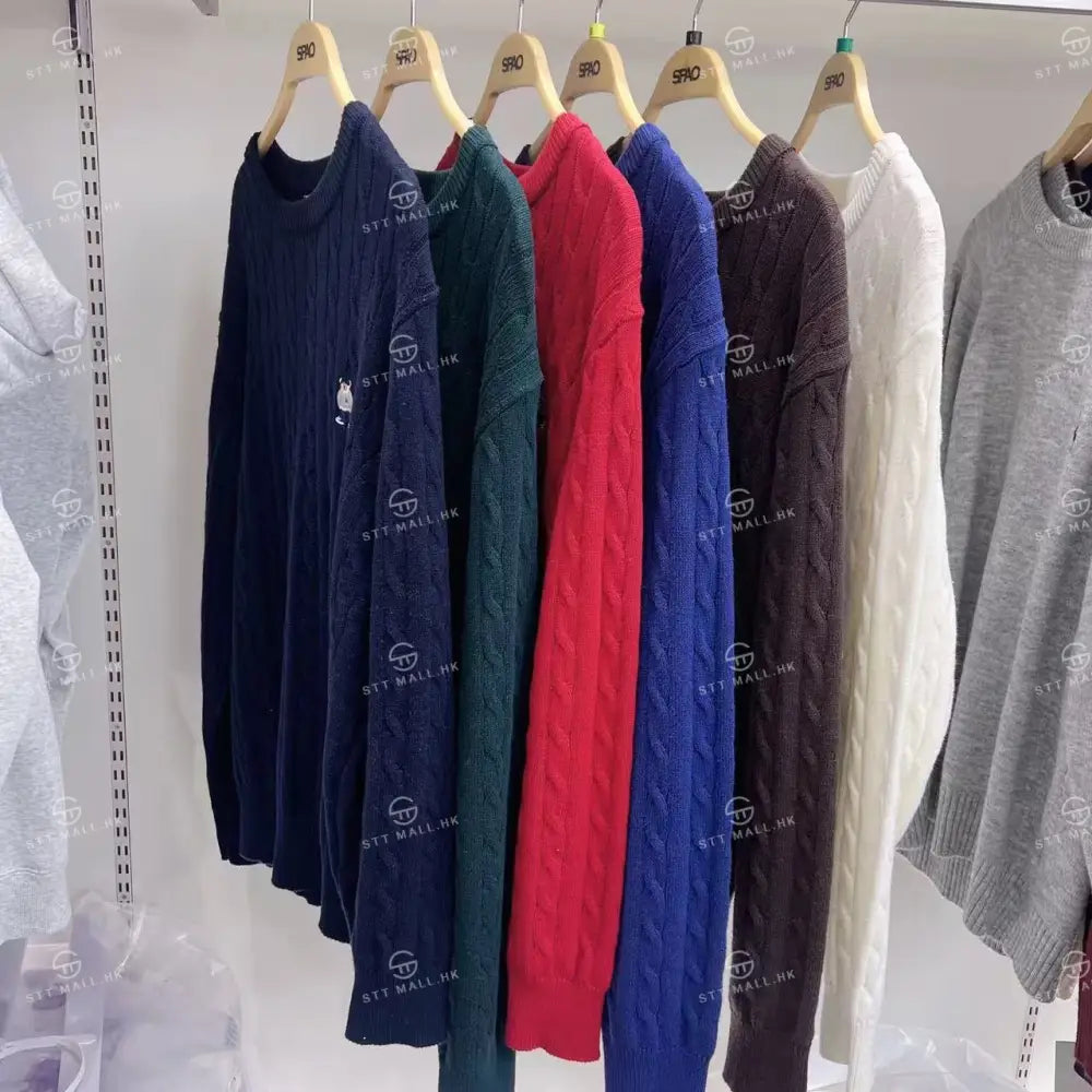 韓國 SPAO Woody Cable Round Neck Sweater【SP299】 一般商品