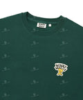 韓國 Wacky Willy Basic Logo Wappen Sweatshirt【WW071】 Green / M 一般商品
