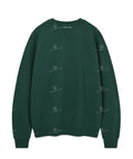 韓國 Wacky Willy Basic Logo Wappen Sweatshirt【WW071】 Green / M 一般商品