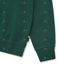 韓國 Wacky Willy Basic Logo Wappen Sweatshirt【WW071】 Green / M 一般商品