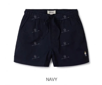 韓國 WhoAU Steve Basic Shorts【WA111】 Navy / S 一般商品