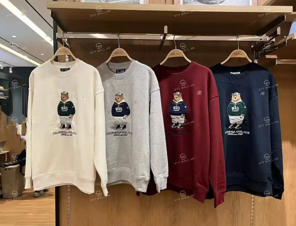 韓國 WhoAU Steve Patch Sweatshirt【WA185】 一般商品