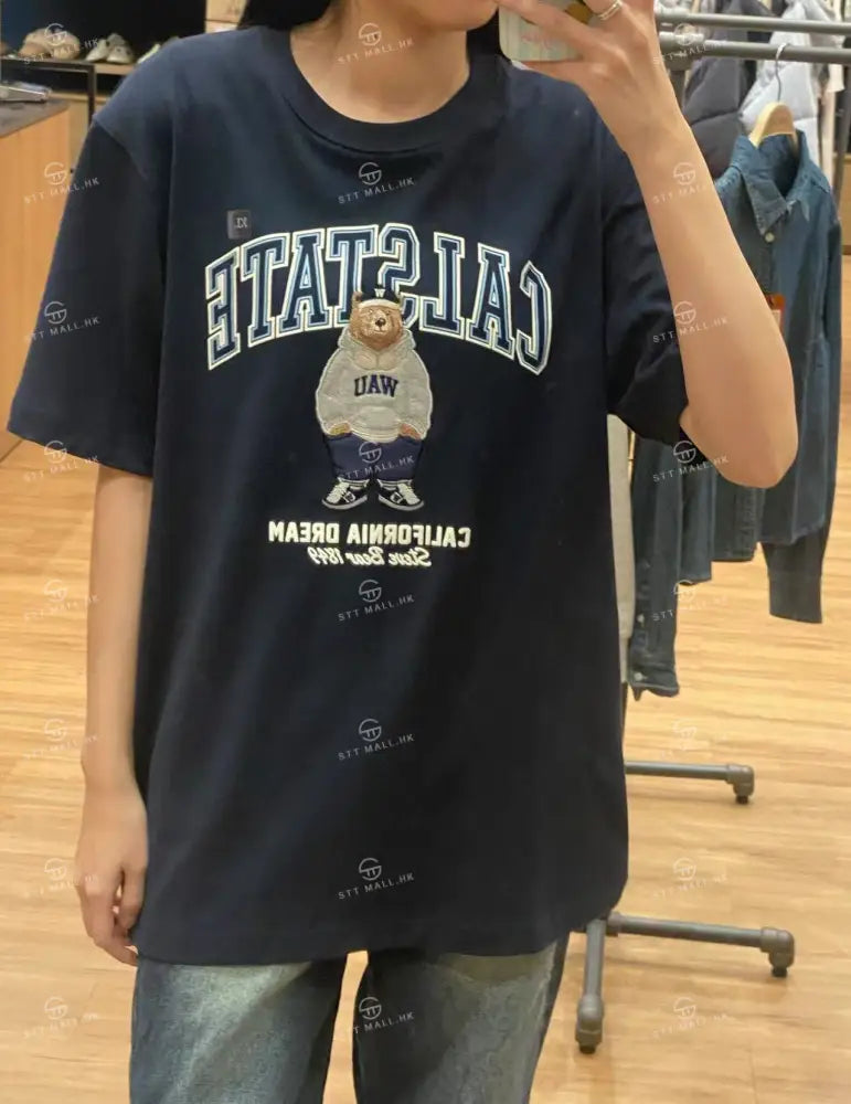 韓國 Who.A.U Steve Patch T-Shirt【WA075】 - STT Mall HK 靚太網購