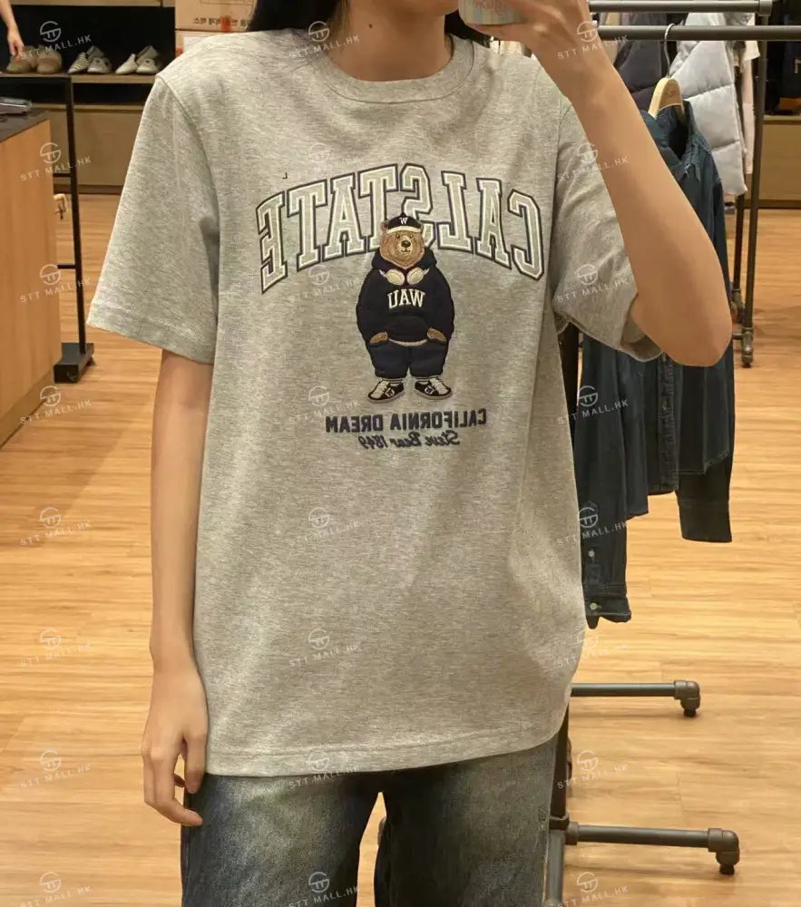 韓國 Who.A.U Steve Patch T-Shirt【WA075】 - STT Mall HK 靚太網購