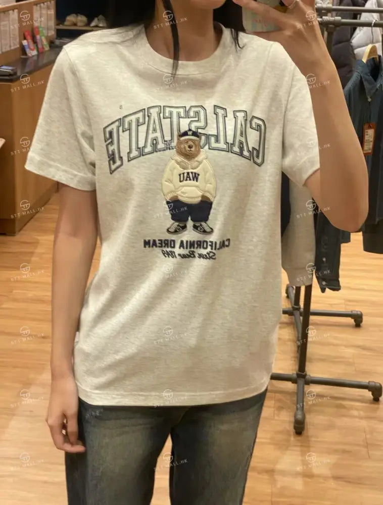 韓國 Who.A.U Steve Patch T-Shirt【WA075】 - STT Mall HK 靚太網購