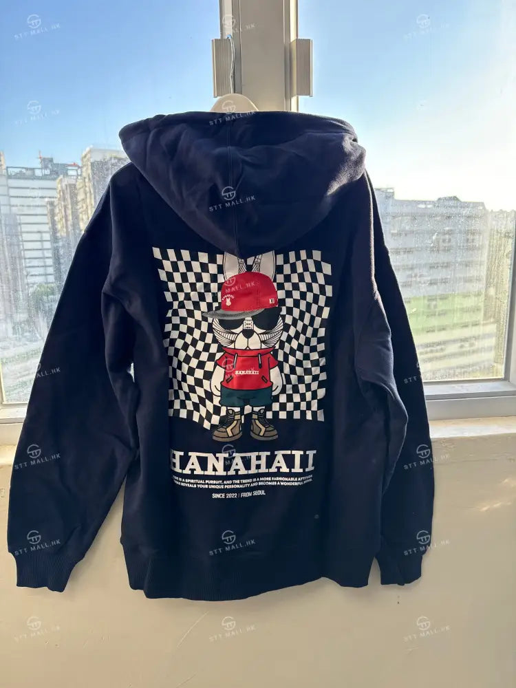 Hanahaii Hoodie【ST107】 Navy / S 一般商品