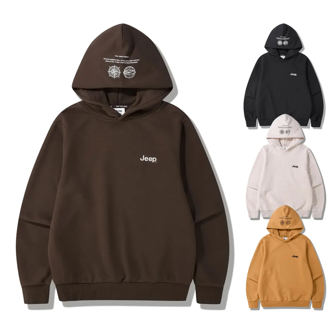 韓國 Jeep Logo Compass Hoodie【JP010】