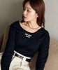日本直送 Mary Quant 前後兩著長袖 Tee【SJ044】