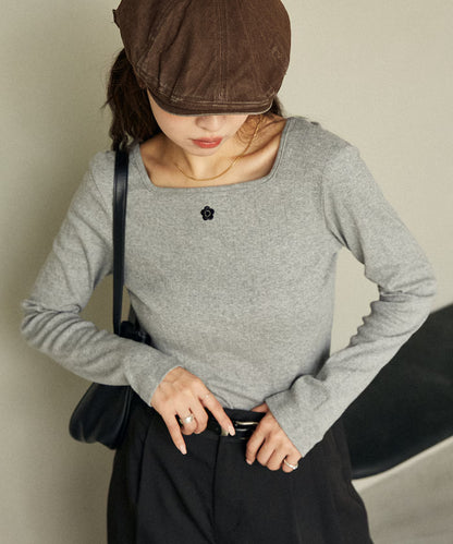 日本直送 Mary Quant 前後兩著長袖 Tee【SJ044】