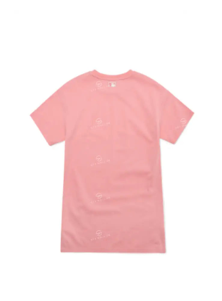 MLB Kids Basic Big Logo Short Sleeve One Piece【ST085】 L.Coral / 130