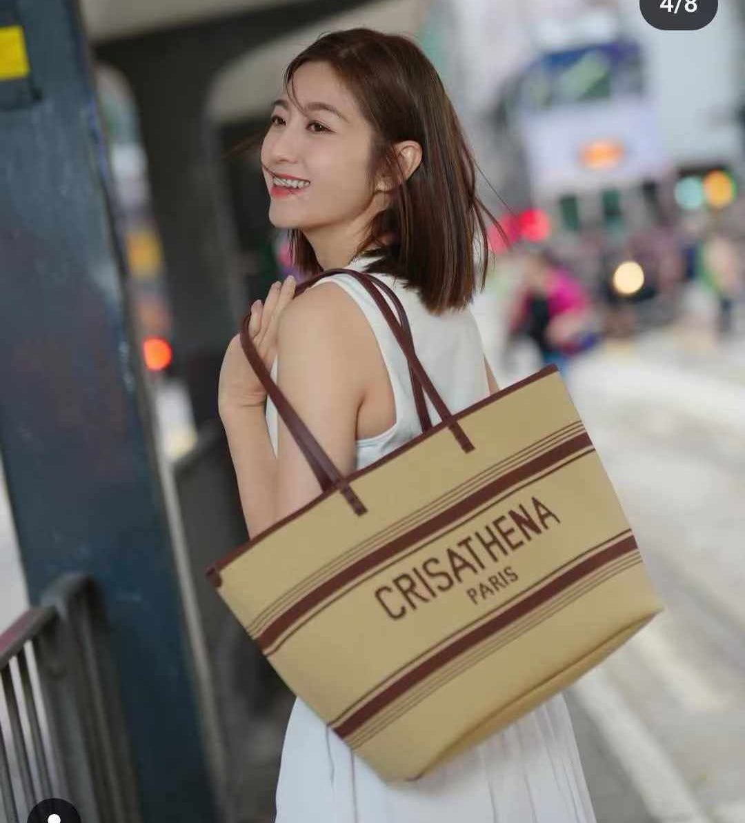 Crisathena Légèreté Large Tote Bag【SS007】