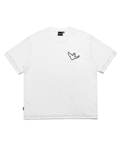 韓國 Mark Gonzales Big Angel Contrast Stitch T-Shirt【MG105】