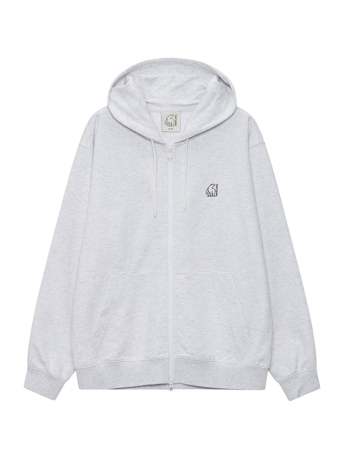 韓國 Nordisk Small Polar Bear Hoodie Zip-Up【NK012】