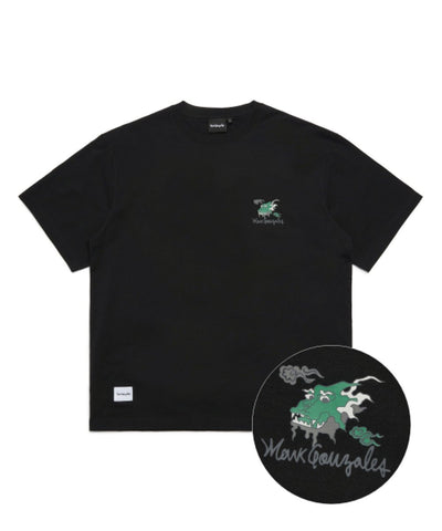 韓國 Mark Gonzales Dragon Graphic T-Shirt【MG106】