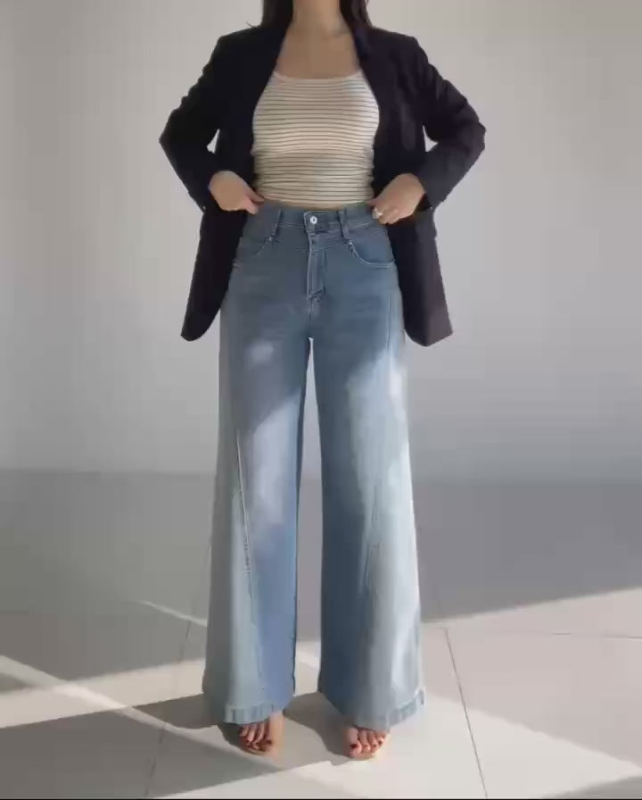 韓國 HowLuk 牛仔褲 (春季款)【H6004】