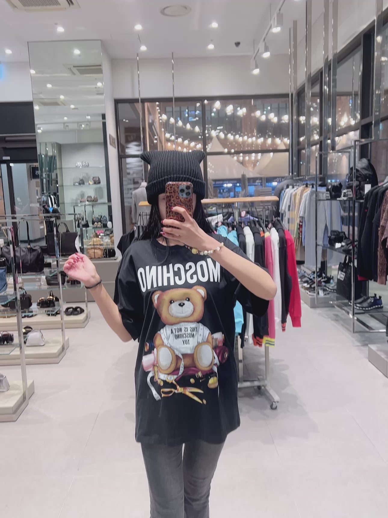 韓國 Moschino T-Shirt【MS031】
