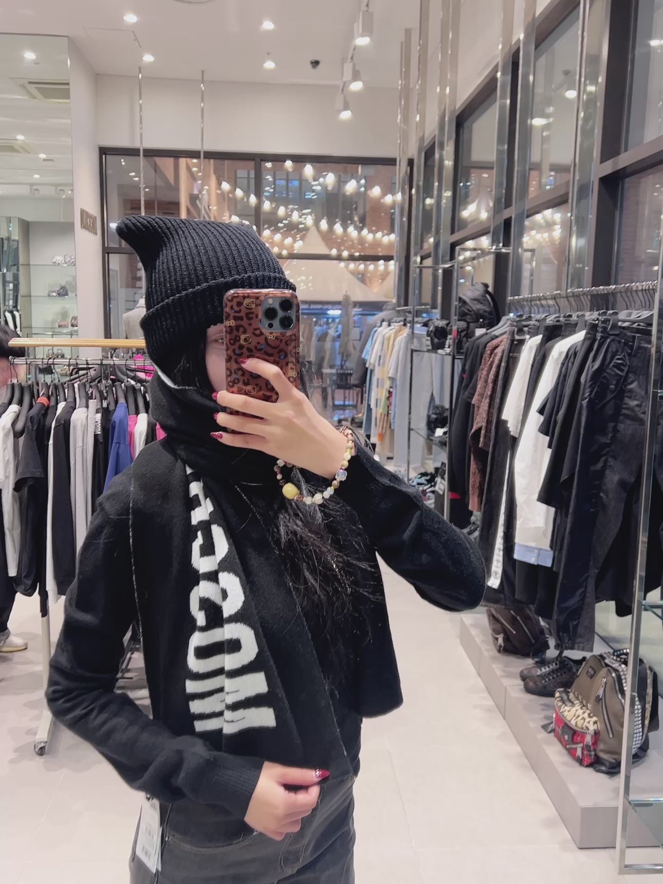 韓國 Moschino Scarves【MS025】