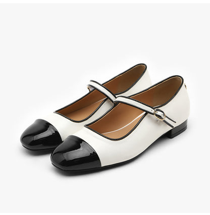 韓國 Sappun Enria Mary Jane Flats (2cm)【AU035】