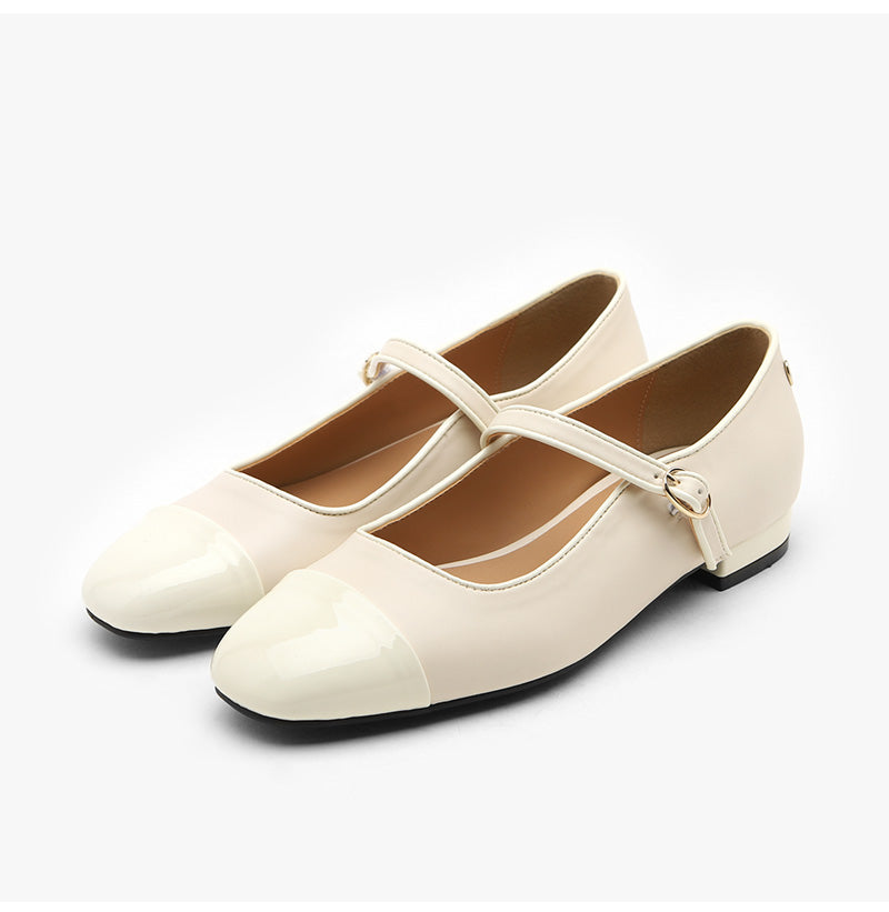 韓國 Sappun Enria Mary Jane Flats (2cm)【AU035】