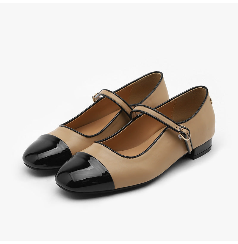 韓國 Sappun Enria Mary Jane Flats (2cm)【AU035】